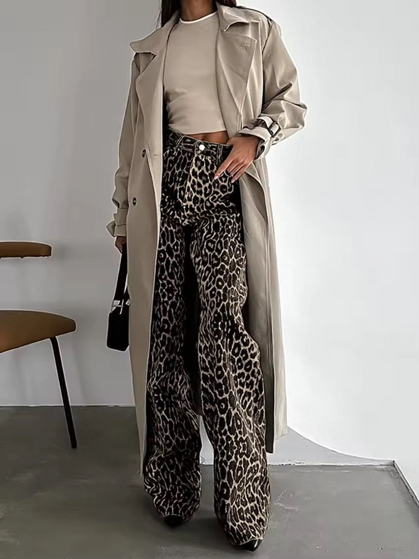 VELUXE LEOPARD PANTS