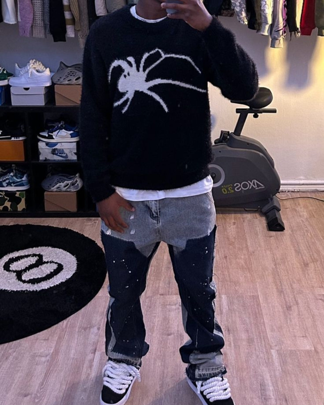 NIGHTCRAWLER FUZZY KNIT